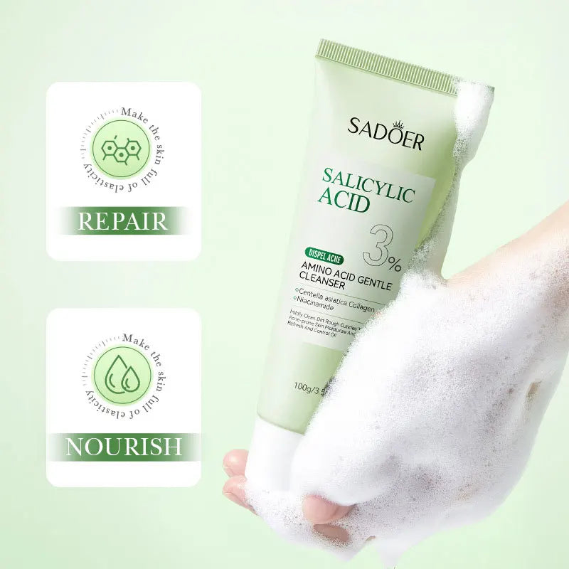 SADOER Salicylic Acid Facial Cleanser, 100 g