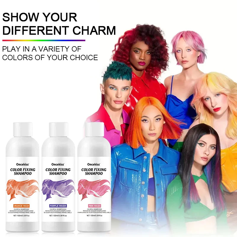 Semi-Permanent Hair Color Shampoo