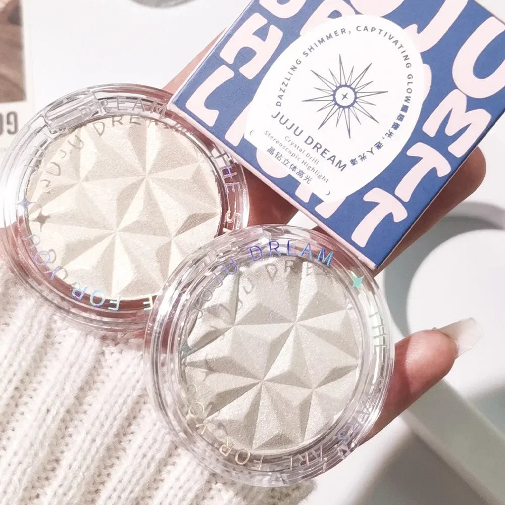 JUJU Dream 2-Color Shimmer Highlighter Palette
