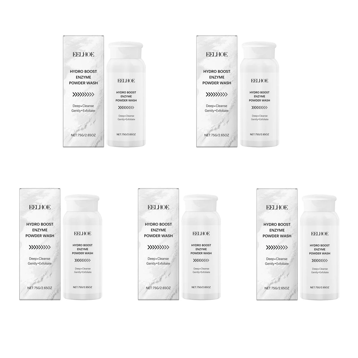 Eelhoe Enzyme Facial Powder Wash, 75 g