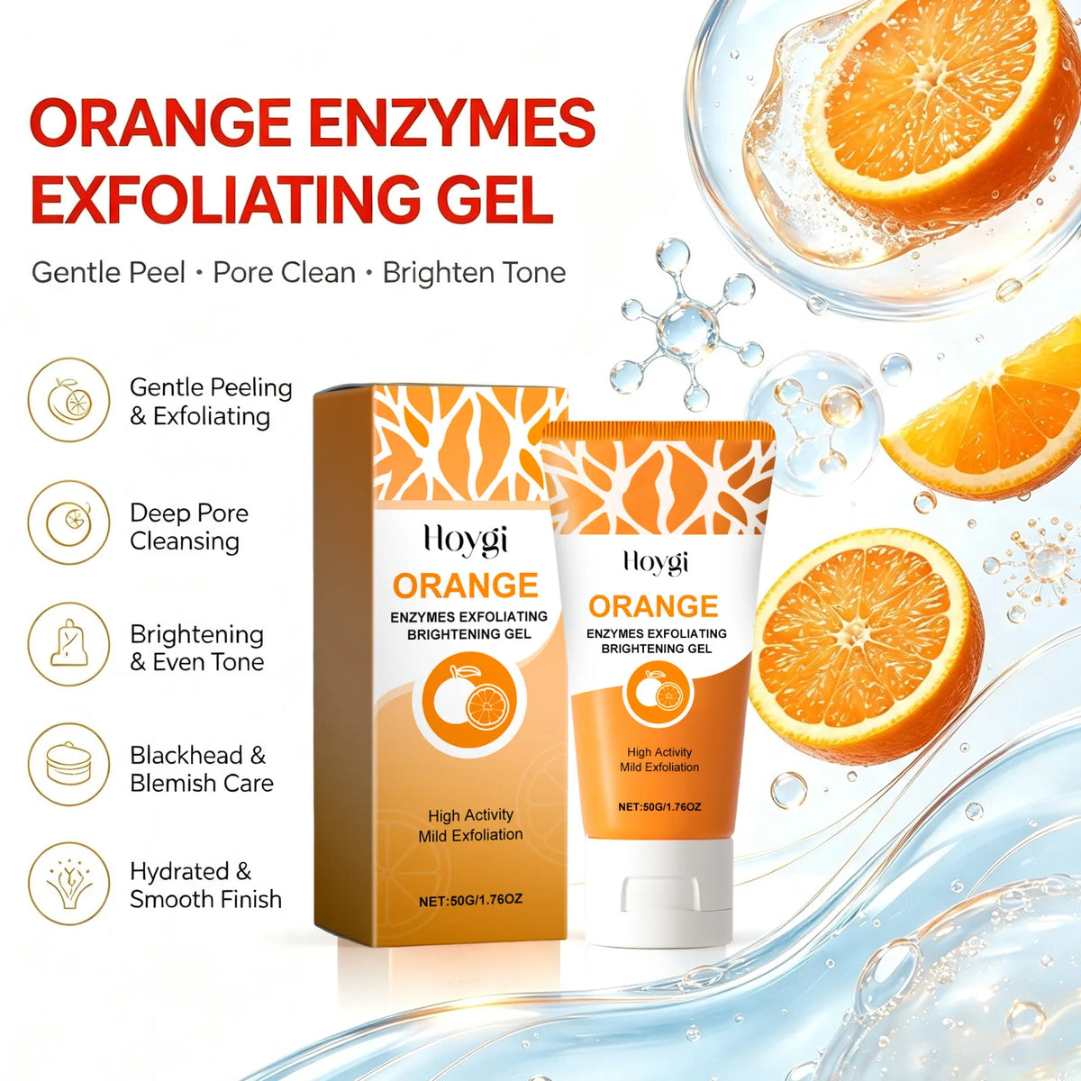 Enzyme Exfoliating Gel with Salicylic Acid