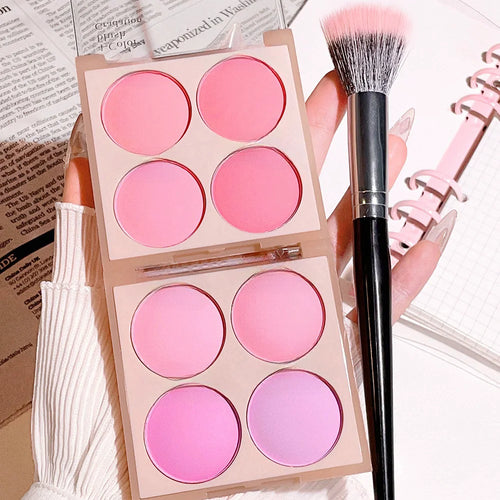 4-Color Matte Blush Palette