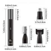 MIJIA 3-in-1 Electric Nose and Ear Hair Trimmer