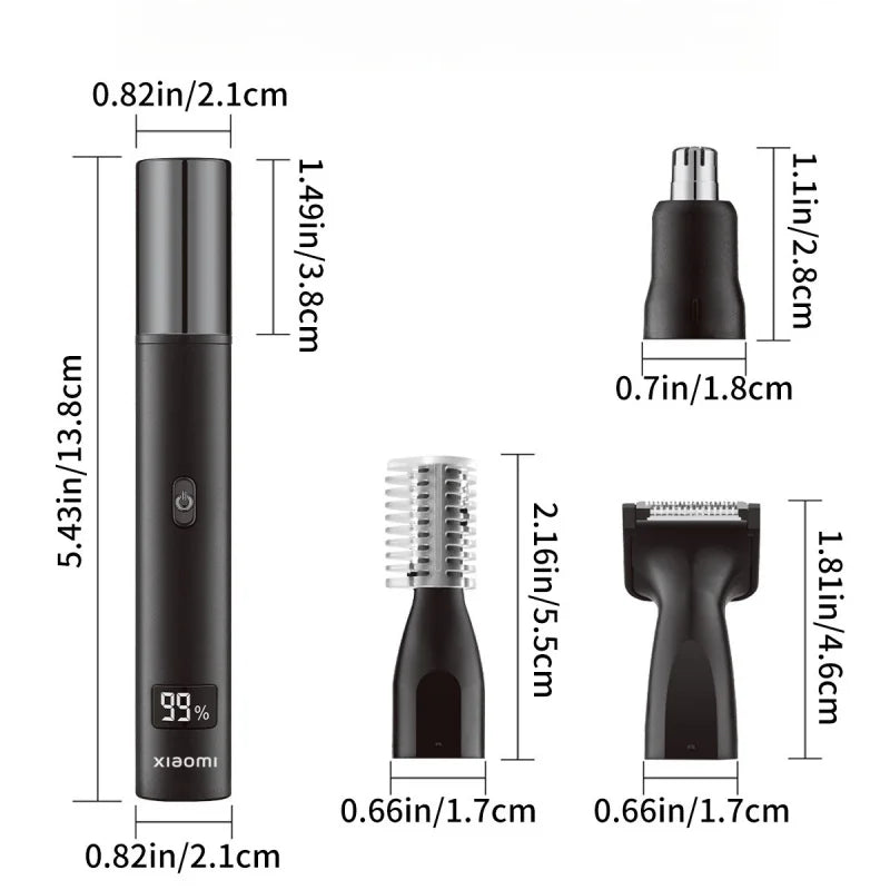MIJIA 3-in-1 Electric Nose and Ear Hair Trimmer