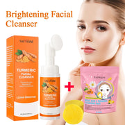 Ms.Dear Turmeric Facial Cleansing Pads, 40 Pieces