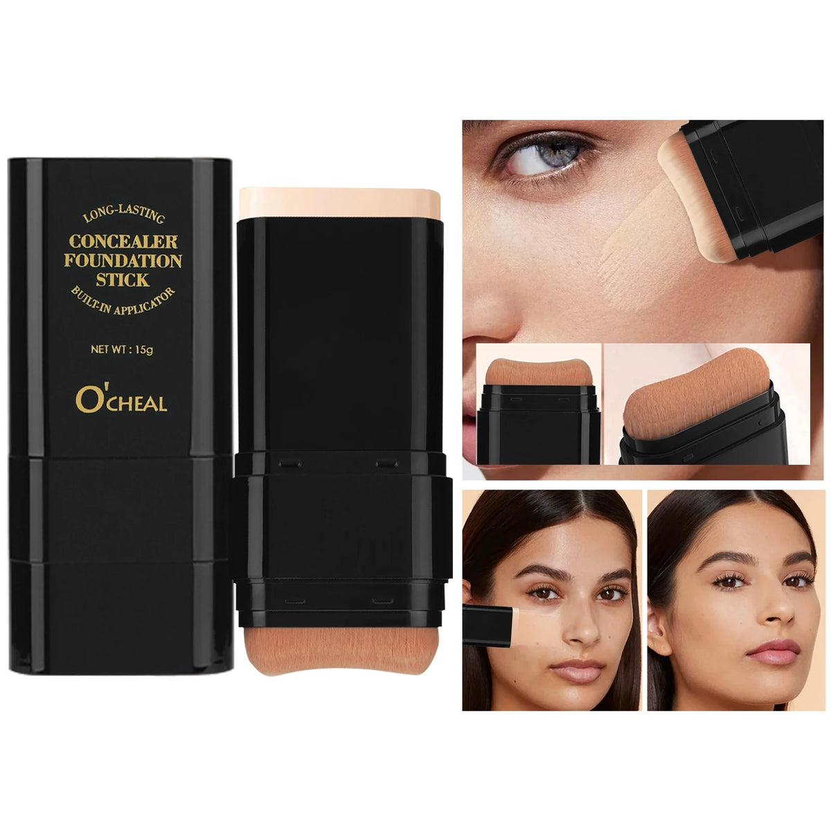 O'CHEAL 2-in-1 Concealer and Foundation Stick