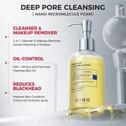 NING DERMOLOGIE Amino Acid Facial Cleanser with Salicylic Acid
