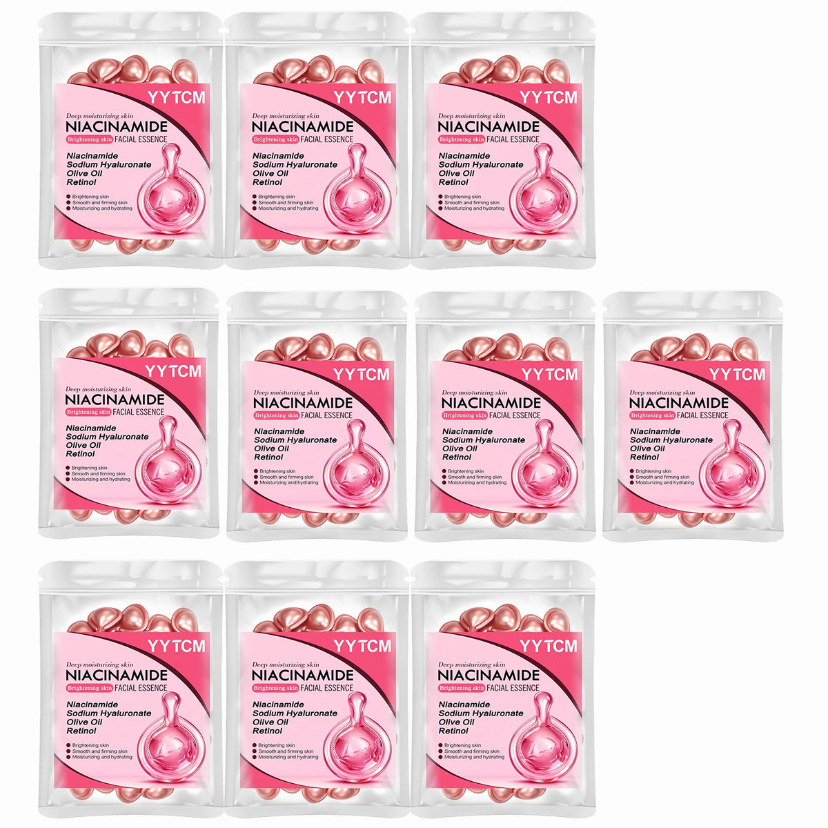 Niacinamide Facial Essence Capsules, 30 Count