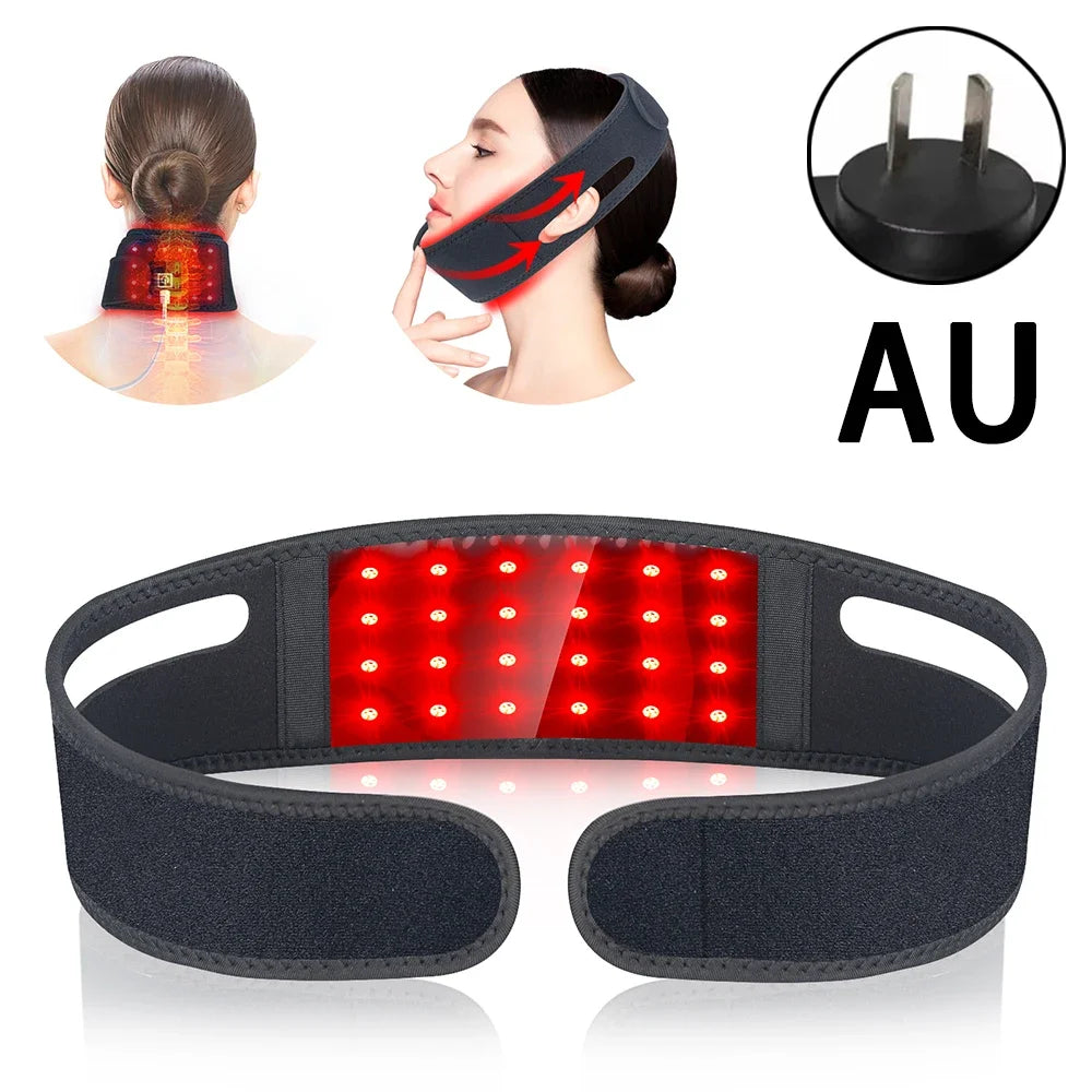 Astarexin 660nm and 850nm Red Light Therapy Neck Wrap
