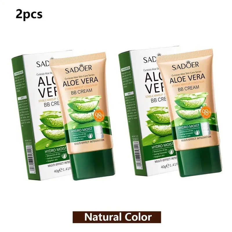 Aloe Vera BB Cream Foundation, Full Coverage