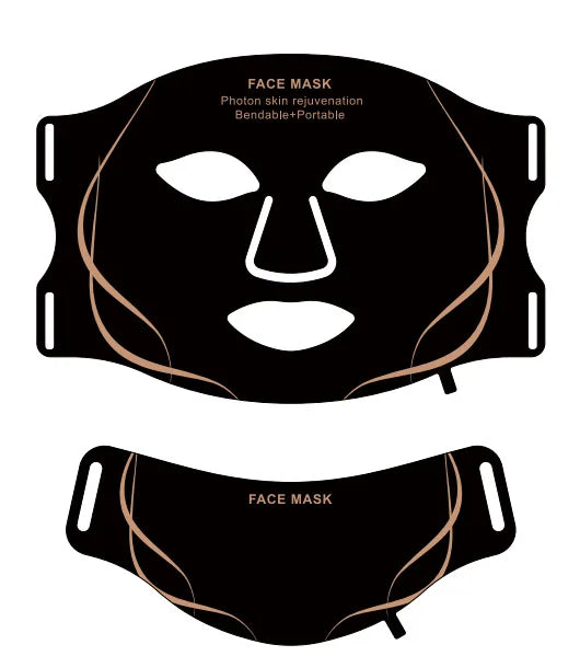 7-Color LED Face and Neck Mask