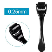 2-Piece Facial Contour Brush and Derma Roller Set