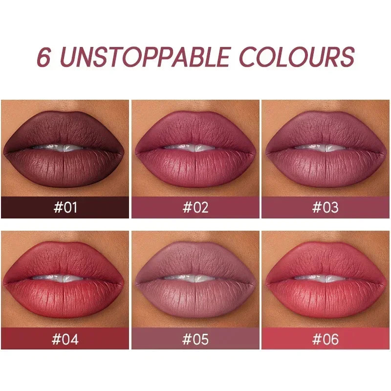 SAKSRAAR 2-in-1 Matte Lipstick and Lip Liner Set