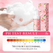 BIOAQUA Peach Facial Cleansing Mousse with Brush