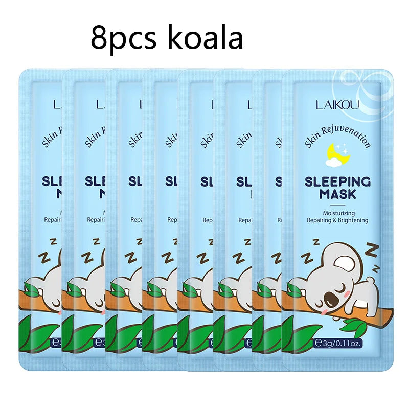 LAIKOU 8-Piece Facial Mask Set
