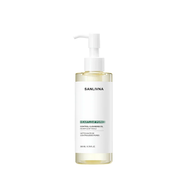 SANLIVNA Heartleaf Facial Cleanser and Cleansing Oil Set