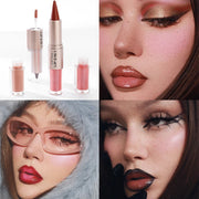 2-in-1 Matte Lip Liner and Crystal Lip Gloss