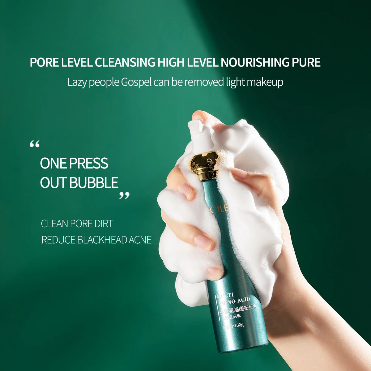 MERCILEN Multi-Amino Acid Cleansing Foam, 100 g