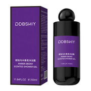 French Amber and Ebony Fragrance Shower Gel, 11.84 fl oz