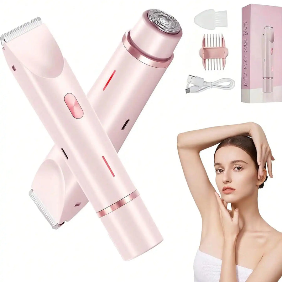 Women's Dual-Head 2-in-1 Electric Body Shaver