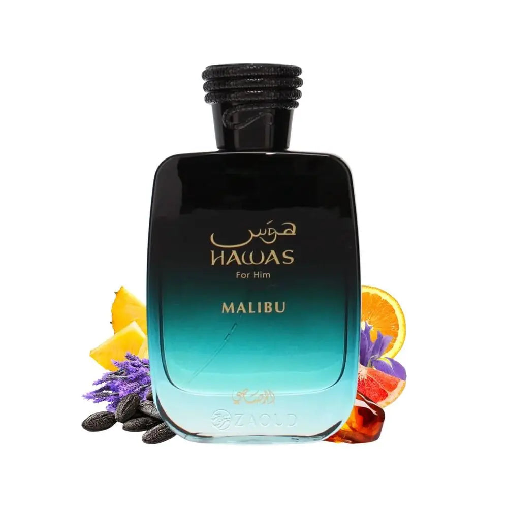 Rasasi Hawas Malibu Eau de Parfum, 100ml