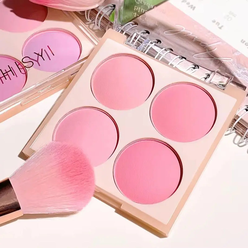 4-Color Matte Blush Palette
