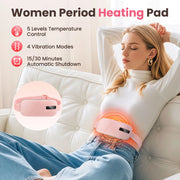 5-Mode Electric Heating and Vibration Waist Massage Belt