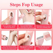 Women's Dual-Head 2-in-1 Electric Body Shaver