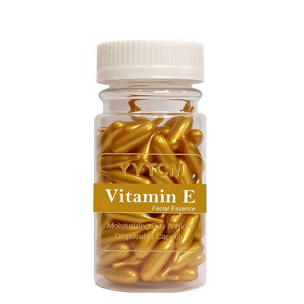 Vitamin E Facial Serum Capsules, 90 Capsules
