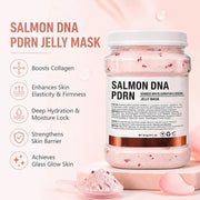 YMEYFAN Salmon PDRN Collagen Jelly Peel-Off Mask, 650 g