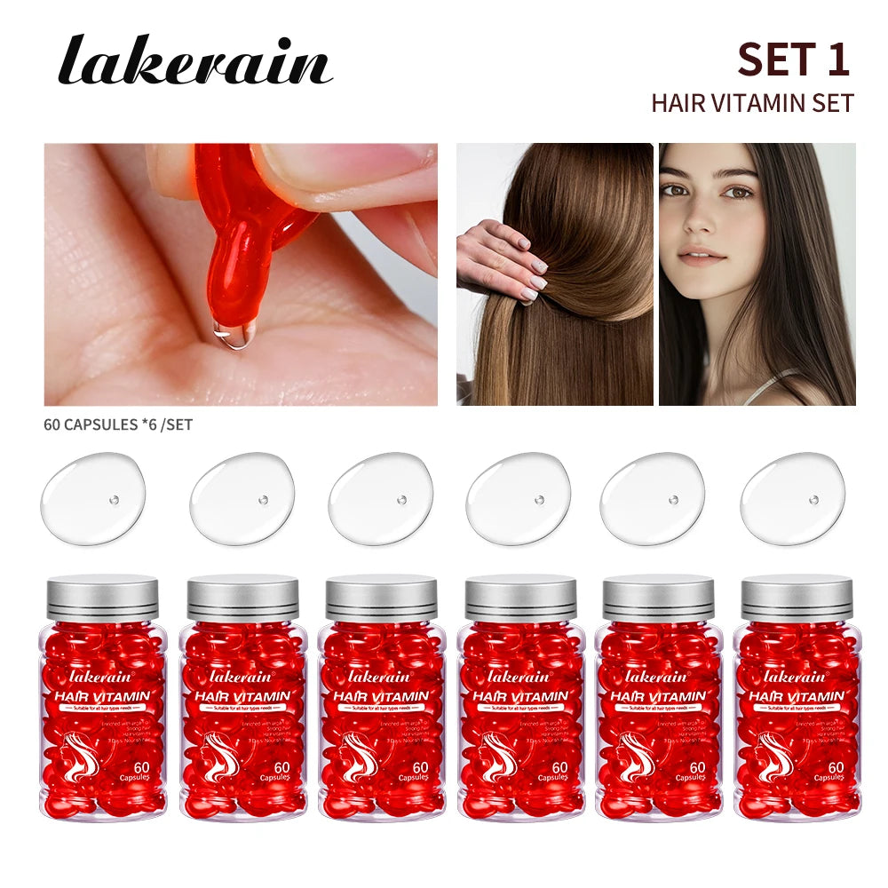 Moroccan Vitamin Oil Hair Care Essence Set