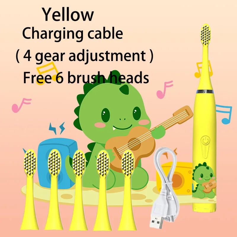 Toothink Rechargeable Electric Toothbrush for Children