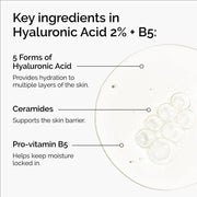 Hyaluronic Acid 2% + B5 Hydrating Serum with Ceramides, 30ml