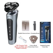 Men's Rechargeable Wet and Dry Electric Shaver