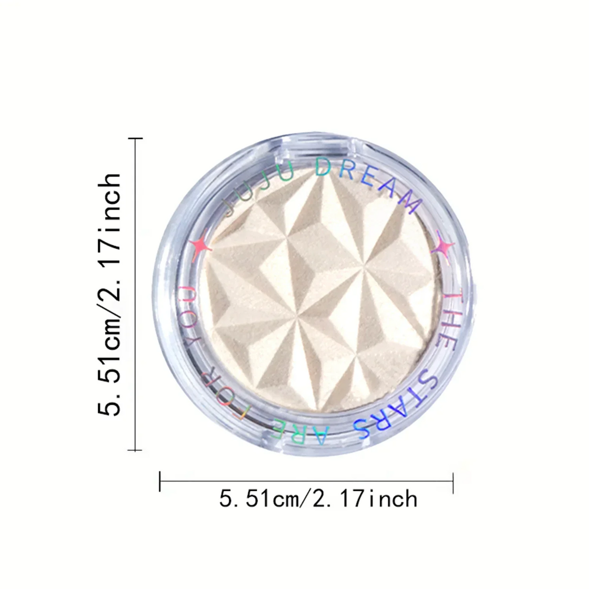 JUJU Dream 2-Color Shimmer Highlighter Palette