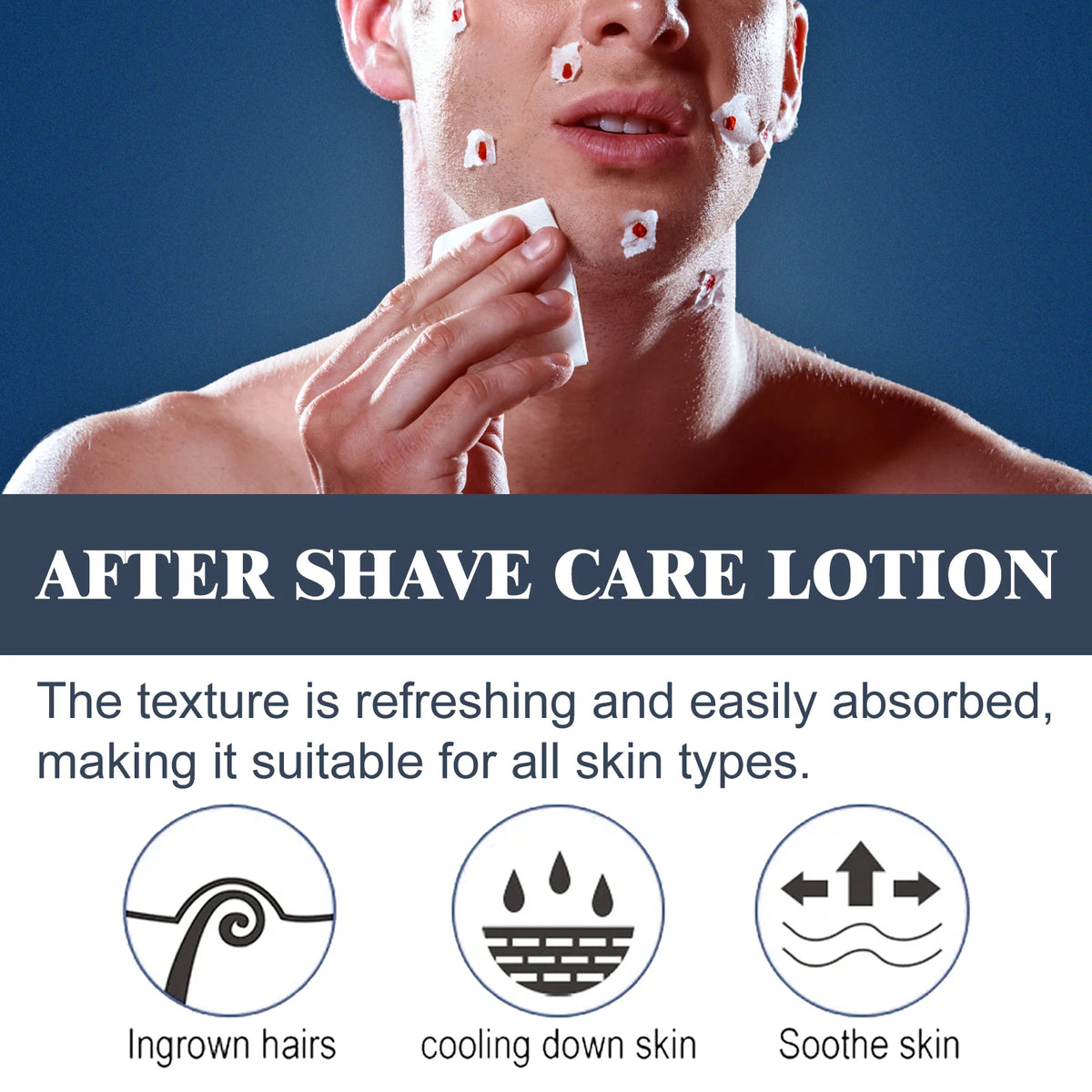 Men's Aftershave Cream Balm, 100g
