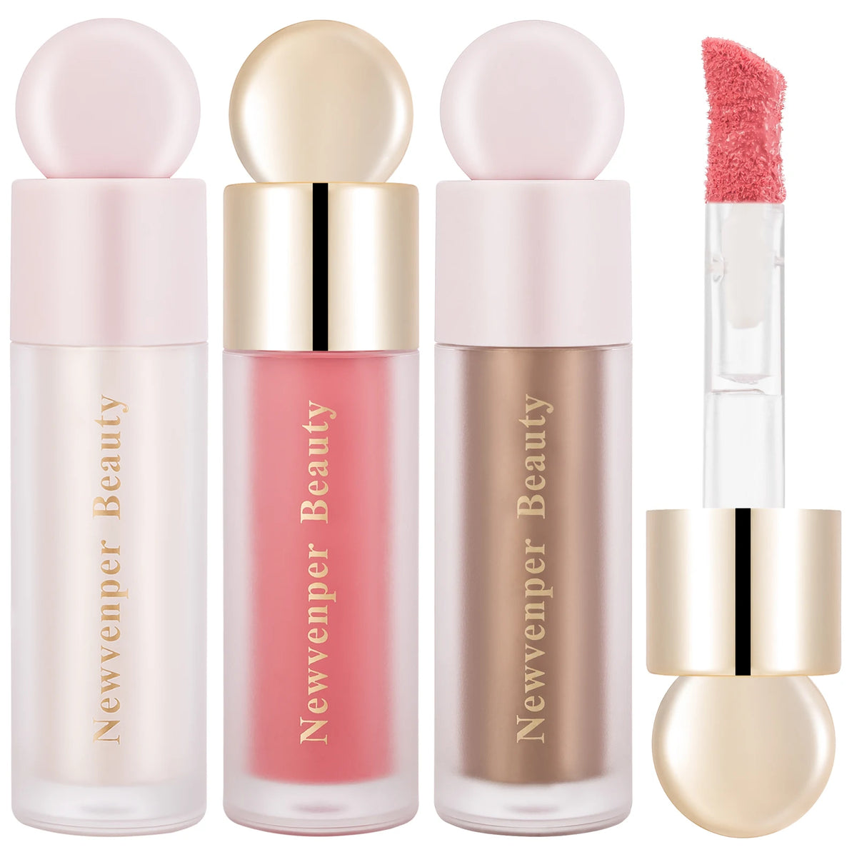 Liquid Highlighter, Blush and Contour Makeup