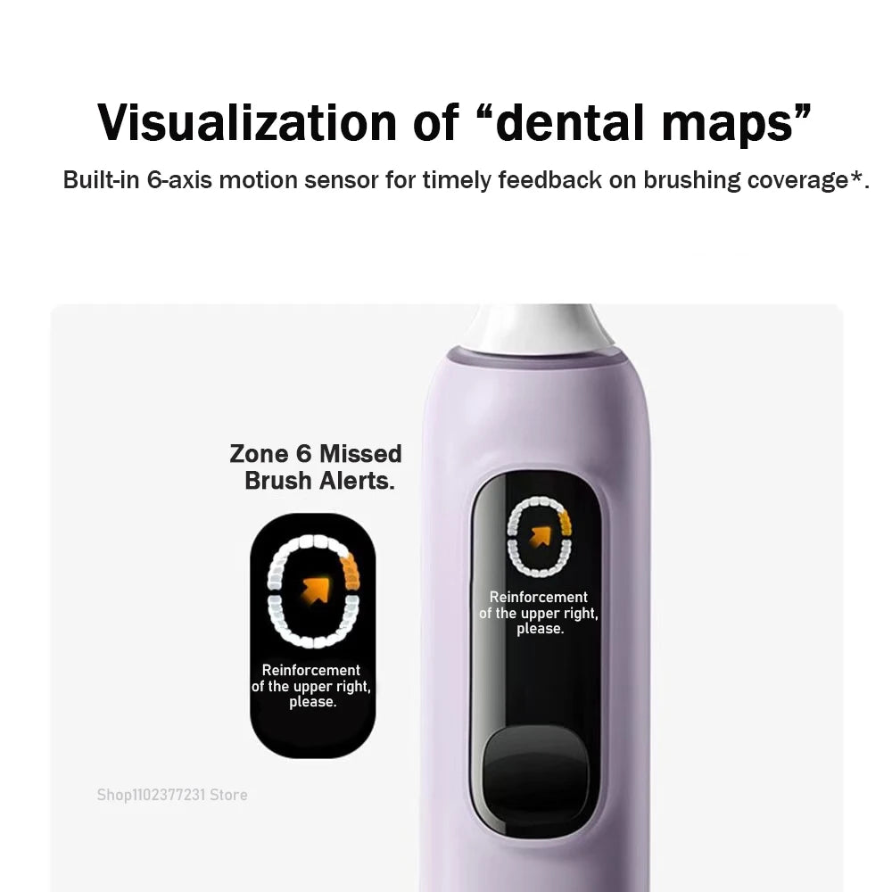MIJIA Oscillation Electric Toothbrush Pro, 4 Modes, IPX8 Waterproof