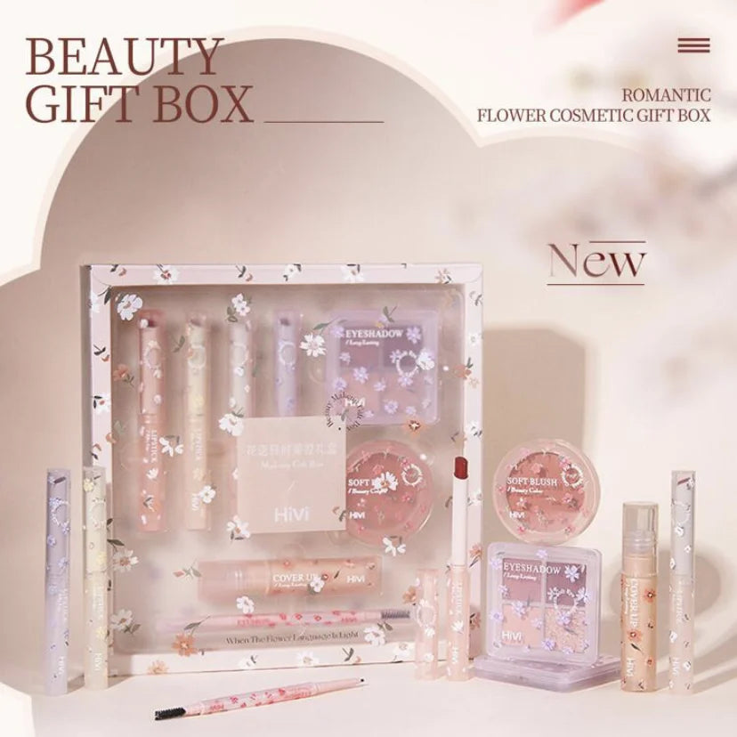 8-Piece Women's Makeup Kit with Lipsticks