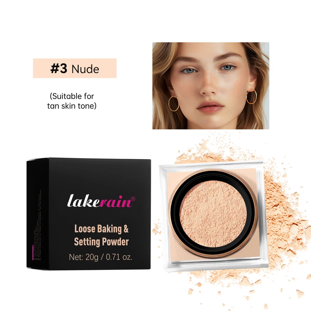 Lakerain Loose Baking and Setting Powder