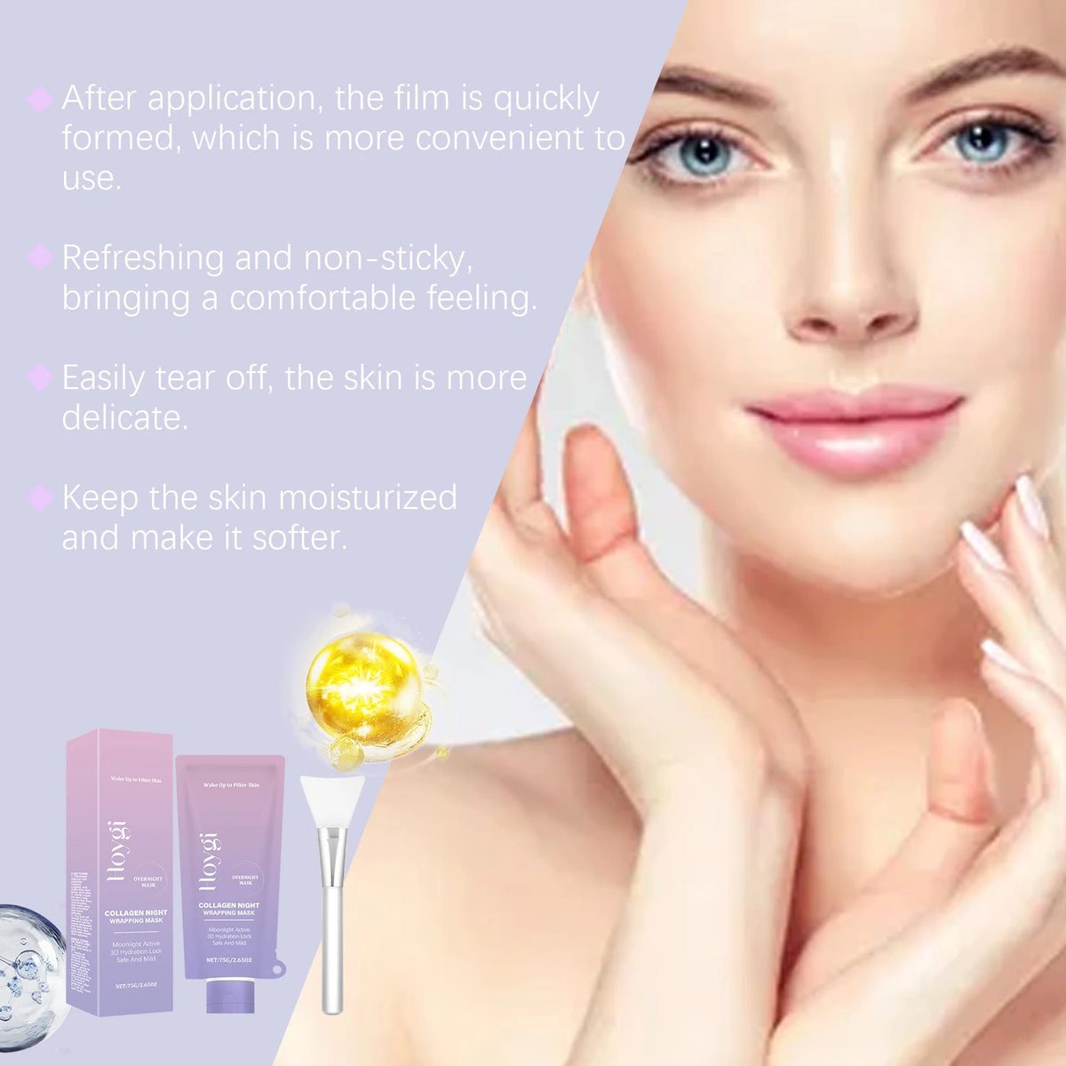 Collagen Night Wrapping Face Mask