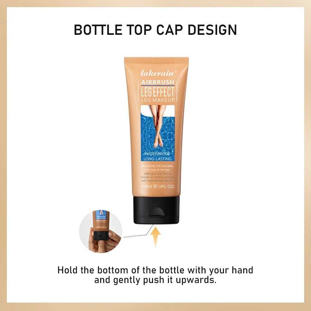 Leg Makeup Liquid Body Foundation, 3 Shades