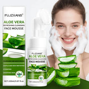 FUJZXANS Aloe Vera Facial Cleansing Mousse, 150 ml