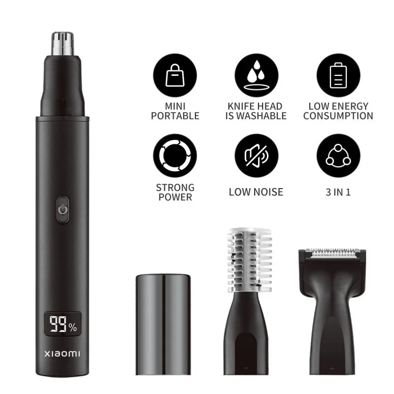 MIJIA 3-in-1 Electric Nose and Ear Hair Trimmer