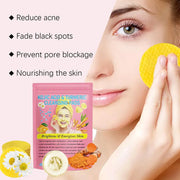 Turmeric and Kojic Acid Cleansing Pads, 40 or 50 Pieces