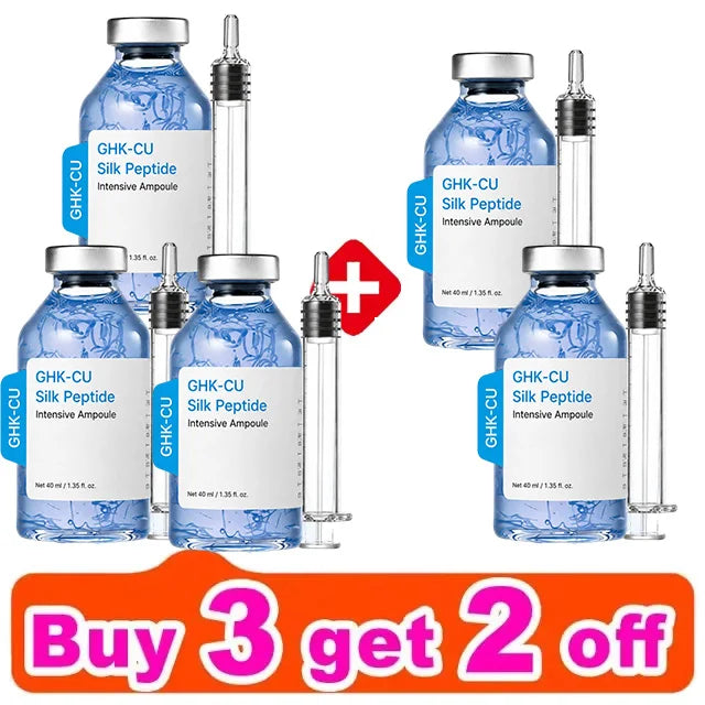 GHK-Cu Silk Peptide Facial Serum, 40ml