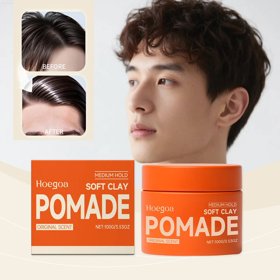 HOEGOA Natural Plant Hair Wax, Strong Hold