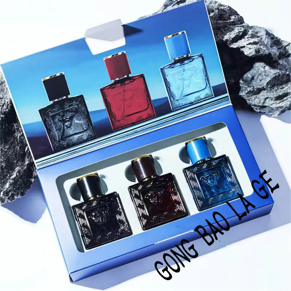 JEAN MISS 90ml Men's Perfume Gift Set, 3-Piece Collection