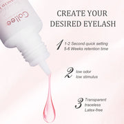 Gollee Eyelash Extension Adhesive, Fast-Drying