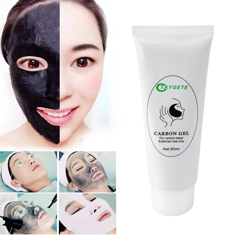 Black Carbon Gel Facial Mask, 80 ml